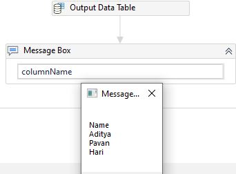 column in a datatable